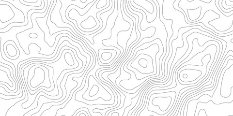 Abstract topographic contours map background, Topography map background. Vector geographic contour map