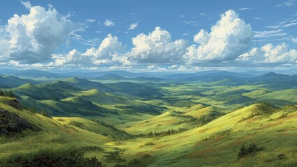 Fototapeta premium Nature's Beauty in a Wide Format