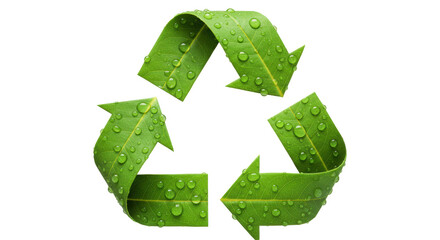 Isolated Green Recycle