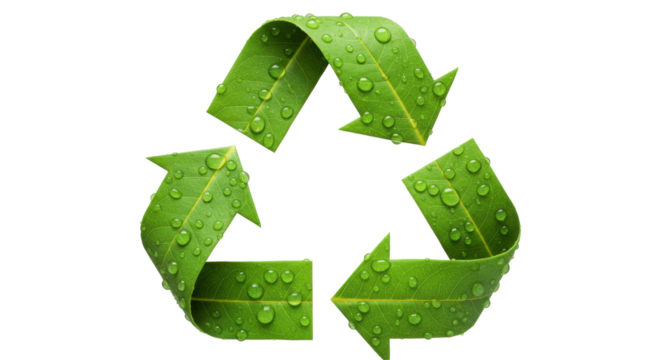 Isolated Green Recycle