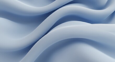 Obraz premium Blue and White Sheer Fabric Texture - Elegant, flowing, soft, smooth, luxurious blue and white sheer fabric texture. Perfect for backgrounds, designs, and textile projects. Symbolizes serenity