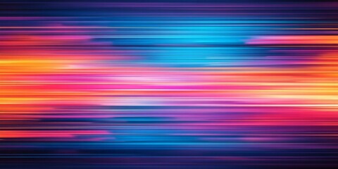Abstract Colorful Lines Graphic Design