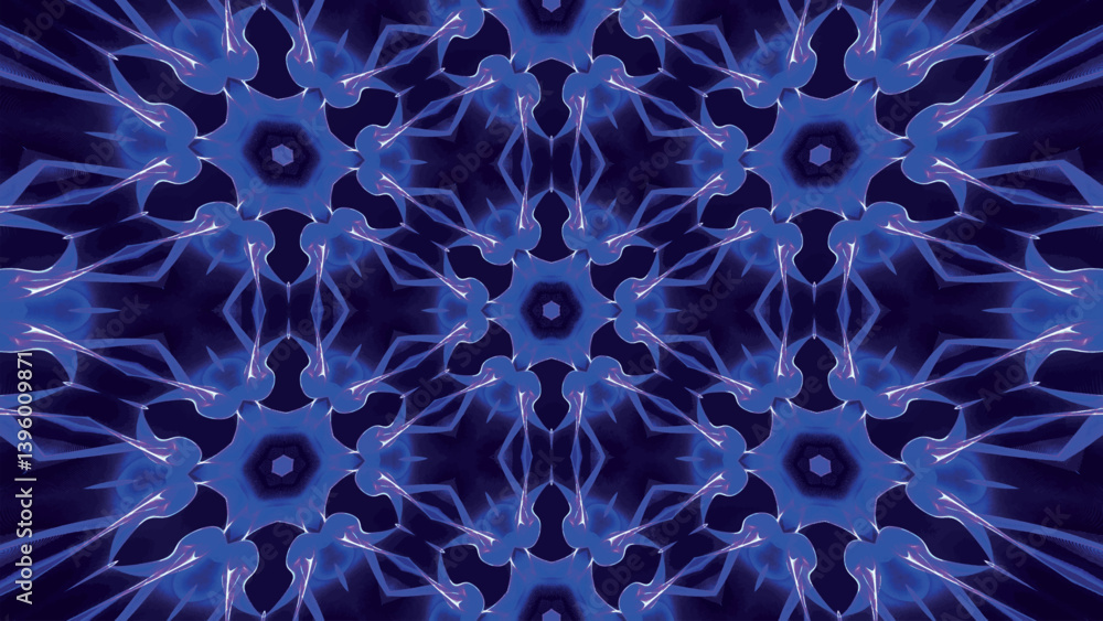 Aufkleber abstract colorful kaleidoscopic geometric pattern. kaleidoscopic background design. hypnotic backgro