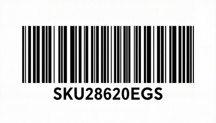 Digital barcode featuring SKU28620EGS on white background, product identification