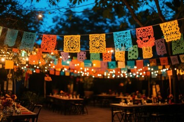 christmas tree at night