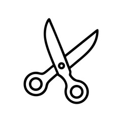 Scissors Icon for Creativity and Crafting Topics
