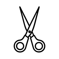 Scissors Icon for Creativity and Crafting Topics