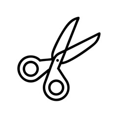 Scissors Icon for Creativity and Crafting Topics