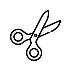 Scissors Icon for Creativity and Crafting Topics