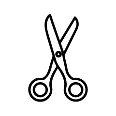 Scissors Icon for Creativity and Crafting Topics