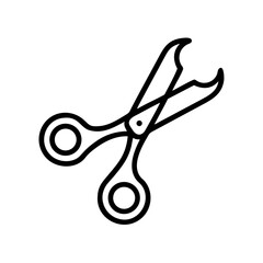 Scissors Icon for Creativity and Crafting Topics