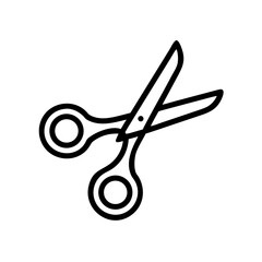 Scissors Icon for Creativity and Crafting Topics