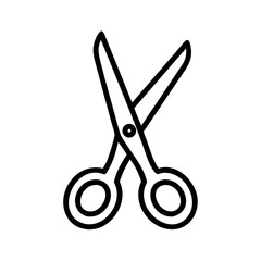 Scissors Icon for Creativity and Crafting Topics