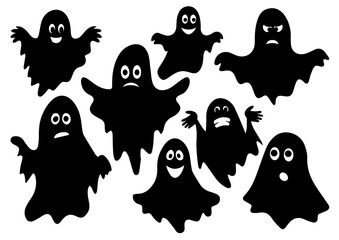 Halloween ghosts