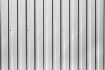 Corrugated Metal Wall Texture Gray Background