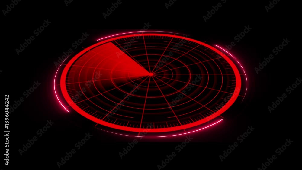 Poster abstract neon radio waves. wave diffusion animation, neon radio waves animation, signal transmitted 