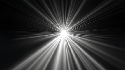 Fototapeta premium Bright white light shine for design mockups 