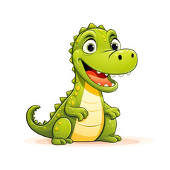 Fototapeta premium dinosaur cartoon image background
