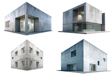 Modern Concrete Cube Gallery