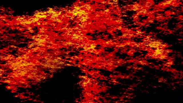 Motion Graphic: Flowing dark clouds with red highlights swirling in deep cosmic space, mysterious energy effect.

