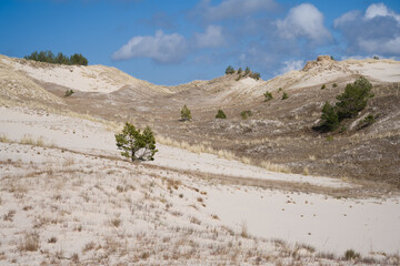 Słowinski National Park Sand Dunes, Poland