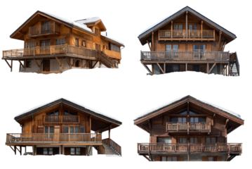 Cozy Ski Lodge Balcony View