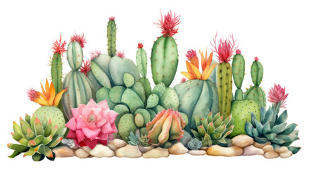 Obraz premium PNG Cactus plant creativity freshness.