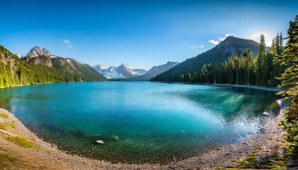 Soap Lake in Washington USA