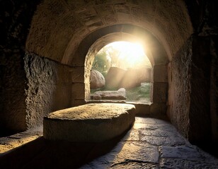 Resurrection Of Jesus Christ - Empty Tomb