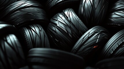 Fototapeta premium abstract car tire background