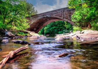bridge over the river