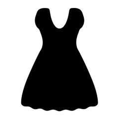 Simple Black Sleeveless Sundress Fashion Icon Silhouette Design