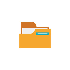vector illustration of a  folder icon