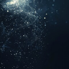 AI brain made of light particles on dark background, digital connections, glowing effects, empty space on left for text --v 6.1 Job ID: 11022918-dbb1-4fb1-a7aa-658a73ac7e18