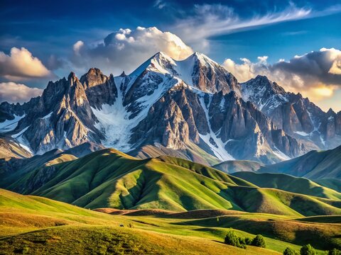 Majestic Shoria Mountains, Kuzbass, Russia: Breathtaking Panoramic View