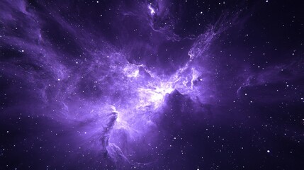 Obraz premium This 3D illustration of a space nebula can be used in various projects focused on science, research, and education