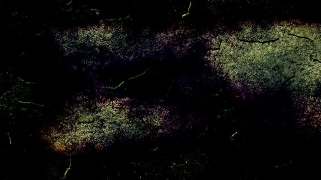 Dark night abstract art with bright stars and stripes shows a grunge texture