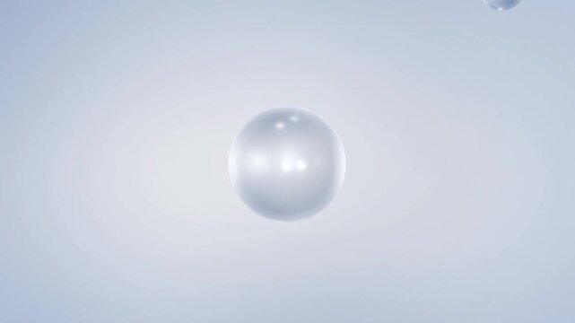 Abstract Micro Water Bubble Animation Looping Fluid Background