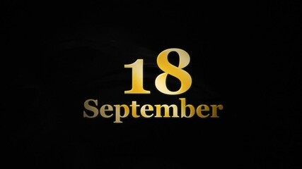 18th September Logo, Golden 18 September Videos For You