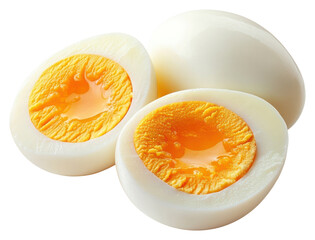 PNG Two boiled eggs background white food.
