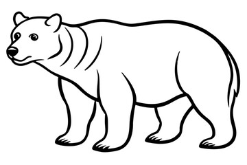 asiatic silhouette line art vector illustration