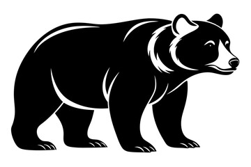 asiatic silhouette line art vector illustration