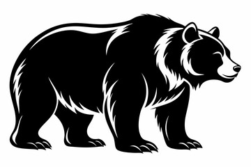 asiatic silhouette line art vector illustration