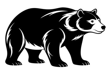 asiatic silhouette line art vector illustration