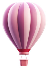 Naklejka premium PNG Hot air balloon aircraft vehicle nature.