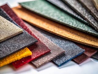 Miniature Sandpaper Textures: Black & White High-Resolution Stock Photos