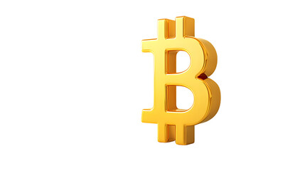 Obraz premium Golden Cryptocurrency Symbol Isolated on Black Background for Finance and Technology Concepts