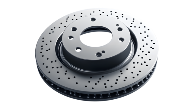 HighPerformance Automotive Brake Rotor with Ventilated Design for Enhanced Cooling and Durabil