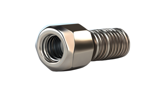 HighQuality Metal Connector with Threaded Design for Industrial Applications and Engineering P