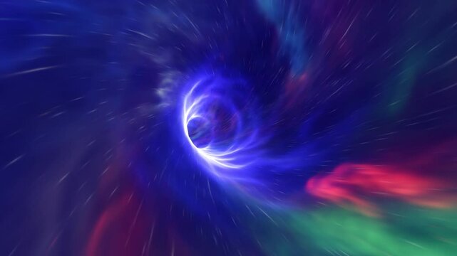 Travel through wormhole Looping